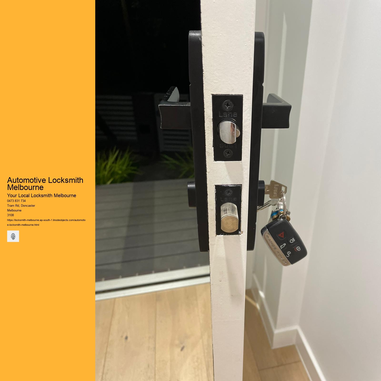 Automotive Locksmith Melbourne