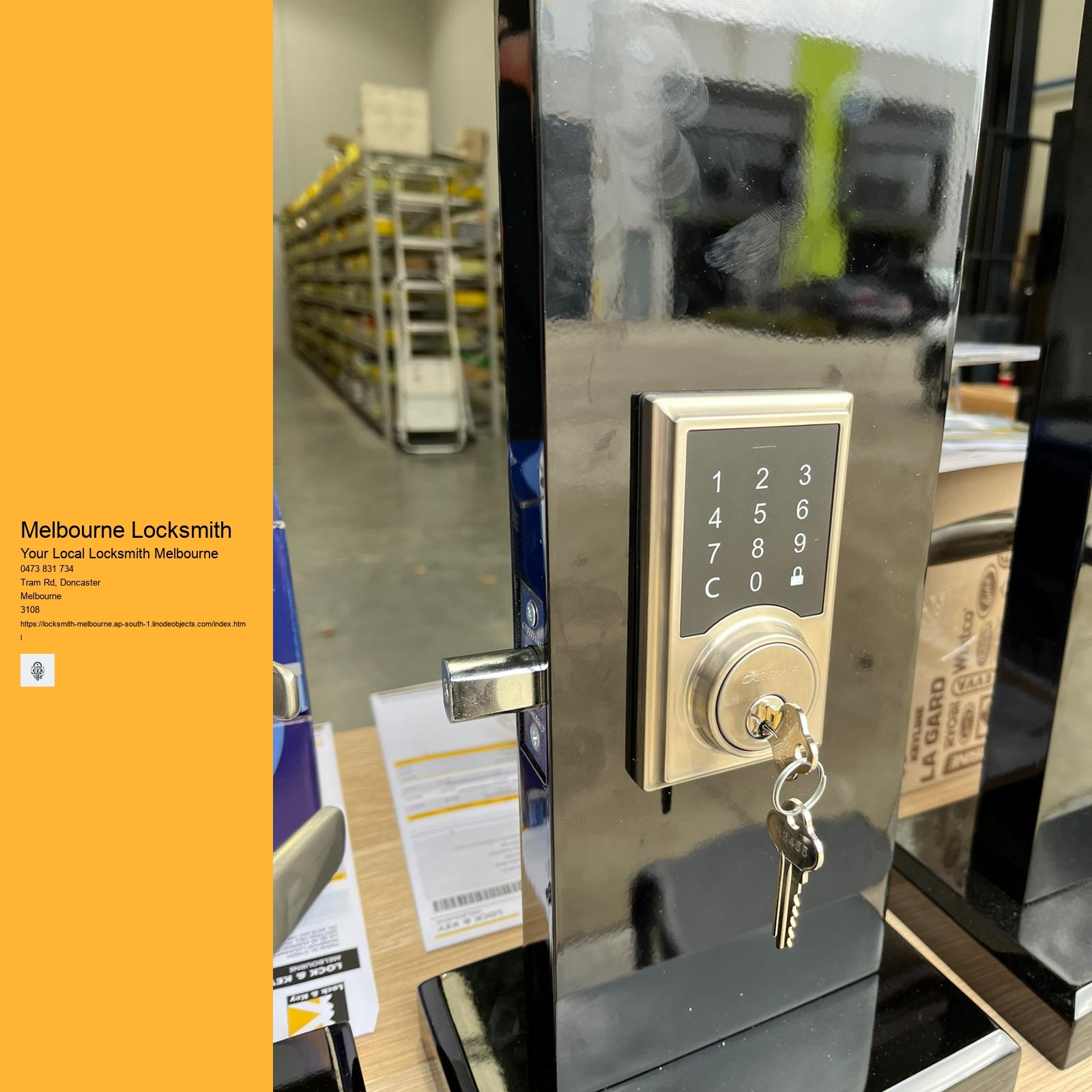 Locksmith expertise Melbourne