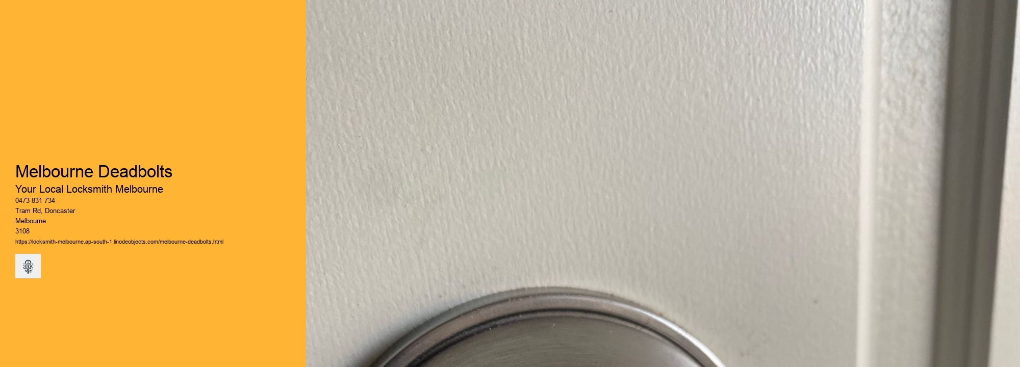 Melbourne Deadbolts