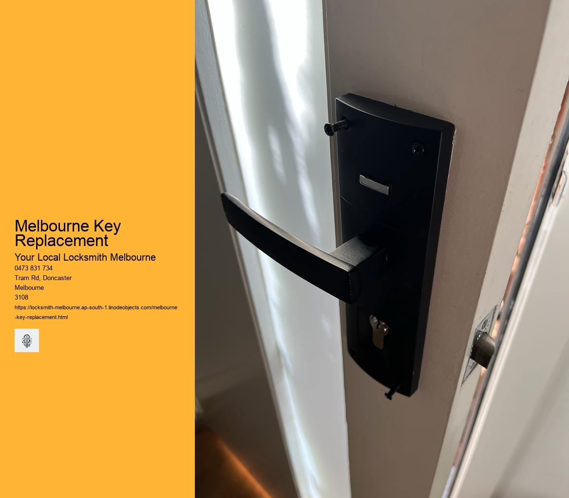 Melbourne Key Replacement