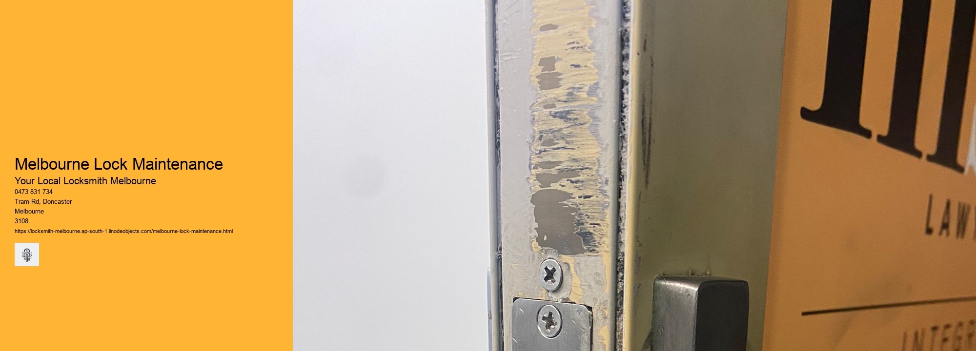 Melbourne Lock Maintenance
